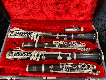 Vintage Selmer Paris K Series Clarinet Set - Full Boehm K7917 and K7921